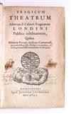 ENGLISH CIVIL WAR.  Tragicum Theatrum Actorum, & Casuum Tragicorum Londini Publice Celebratorum.  1649